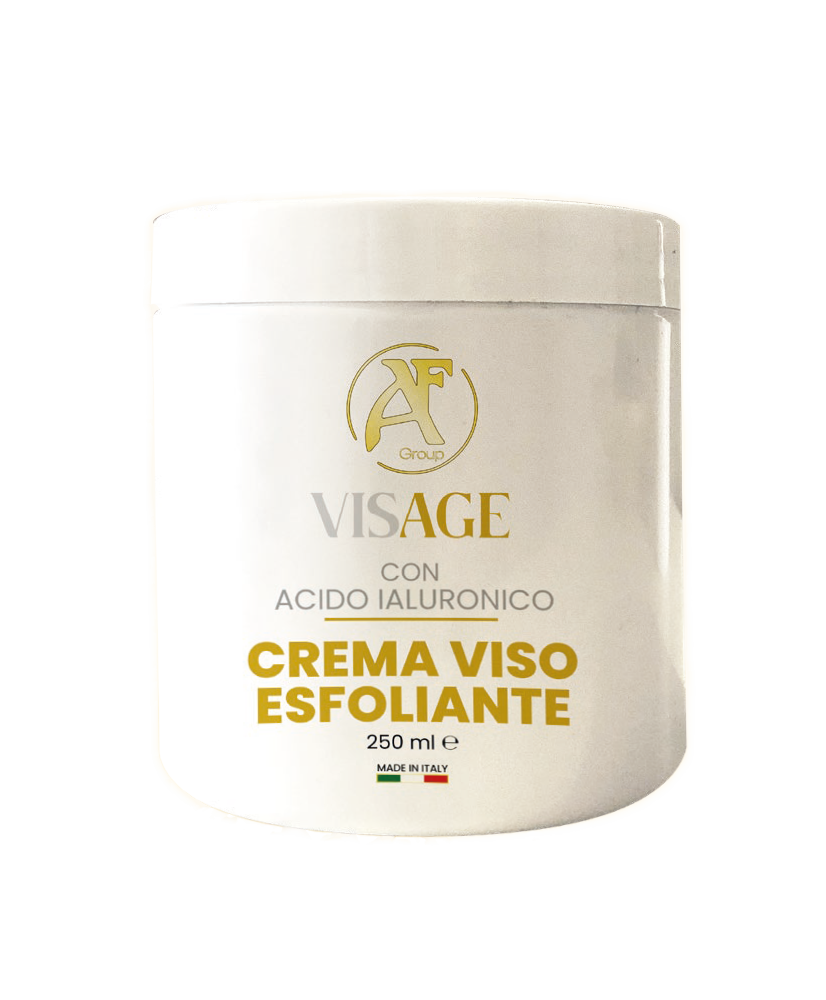 CREMA VISO ESFOLIANTE ACIDO IALURONICO DA 250 ML