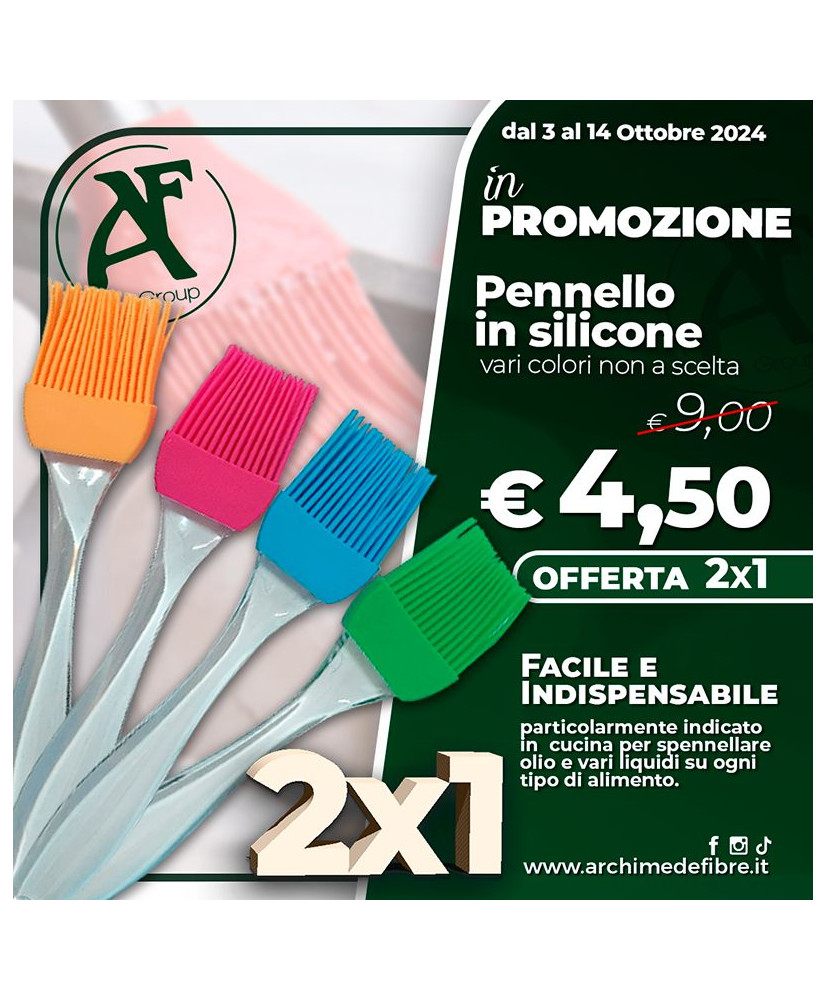 PENNELLO IN SILICONE 2X1